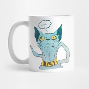 Lying Cat from Saga - Lying...heh Mug